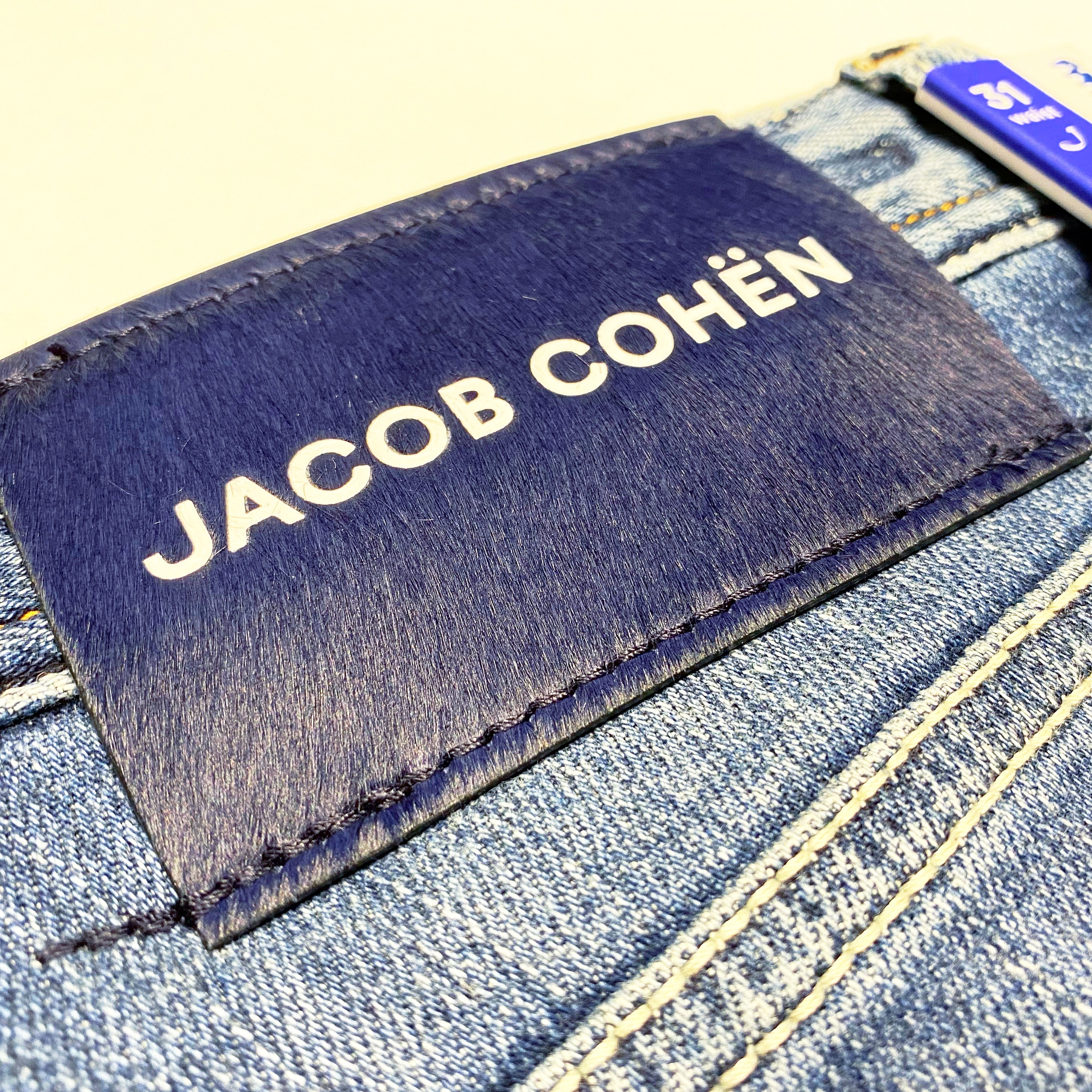 Jacob Cohën 5-Pocket Nick Slim fit blauw